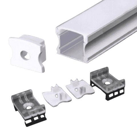 Nẹp Nhôm Dùng Cho LED Dây Trong Nhà Nanoco NST-AB1714