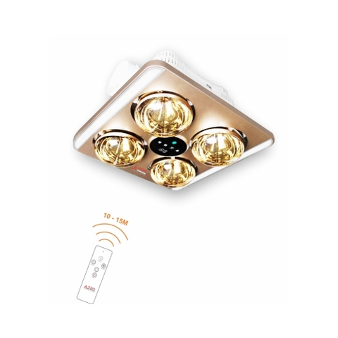 Đèn Sưởi Nhà Tắm Âm Trần Asia Lighting DS4AT-01 (Bóng Vàng)