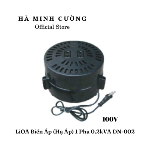 Biến Áp Đổi Nguồn Hạ Áp 1Pha LiOA 200VA DN002