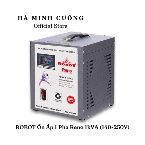 Ổn Áp Robot Reno 1KVA (140-250v) - Reno 818