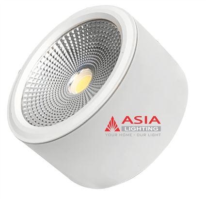 Đèn Trần Nổi Tròn Vỏ Đen Thân Ngắn Asia Lighting OBLT