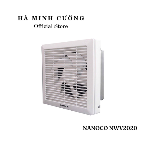 Quạt hút tường 1 chiều Nanoco NWV2020