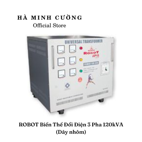 Biến Thế Đổi Điện 3 Pha Robot 120KVA