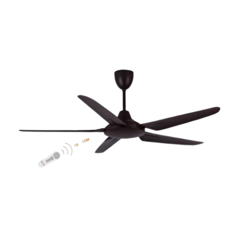 Quạt trần cao cấp Asia Lighting QT05-N-01 (Nâu cà phê)