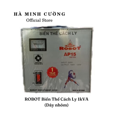 Biến Thế Cách Ly 1 Pha Robot 1KVA