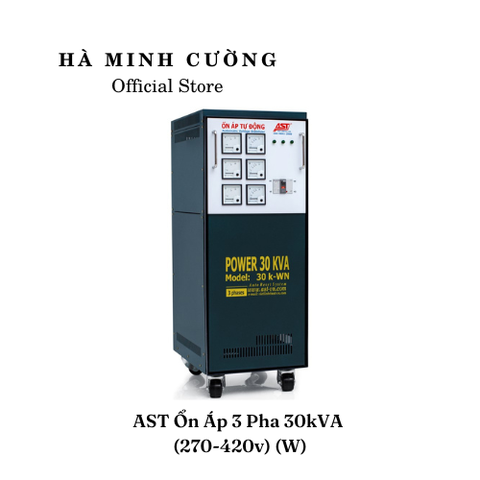 ỔN ÁP AST 3 PHA 30KVA 270V-420V