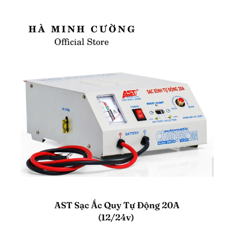 Máy Sạc Tự Động AST 20A (12/24V)