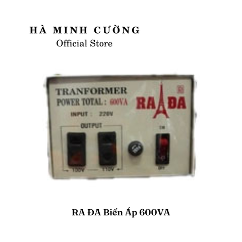 Biến áp Ra Đa 600VA