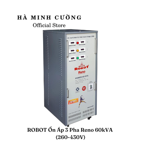 Ổn Áp Robot 3 Pha Reno 60KVA (260-430v)