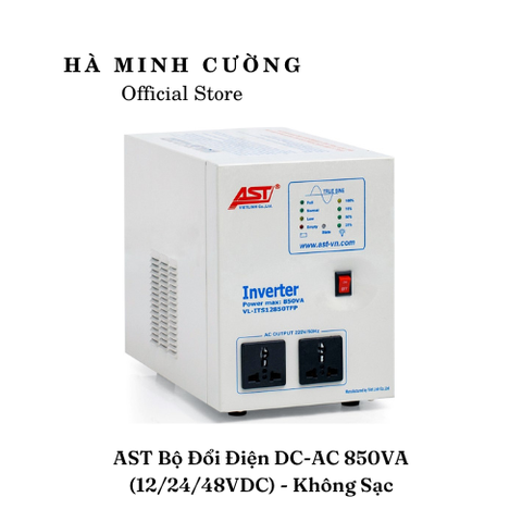 Bộ Đổi Điện DC-AC (Inverter) AST 850VA 12/24/48VDC (Không Sạc)
