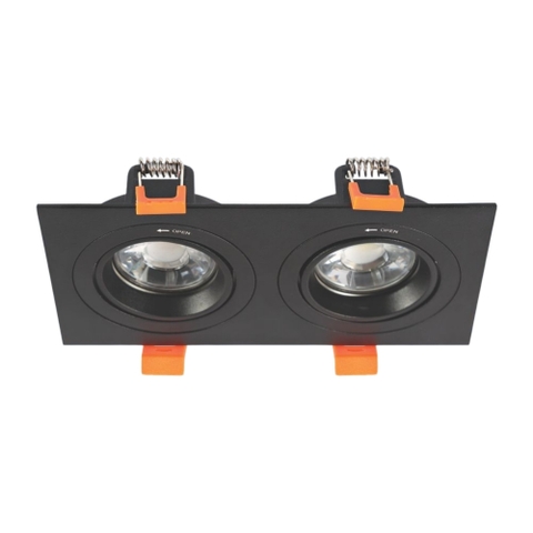 Phụ Kiện Đèn: Chóa Đèn Downlight Âm Trần MR16 Cao Cấp Anfaco AFC 388 D/2 - MR16