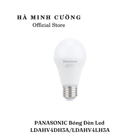 Bóng Đèn LED-Đuôi E27 PANASONIC LDAHV4DH3A/LDAHV4LH3A (ánh sáng trắng/vàng)