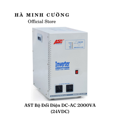 Bộ Đổi Điện DC-AC (Inverter) AST 2000VA 24VDC