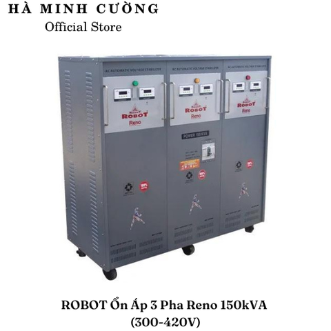 Ổn Áp Robot 3 Pha Reno 150KVA (300-420v)