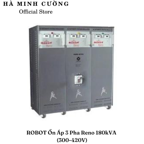Ổn Áp Robot 3 Pha Reno 180KVA (300-420v)