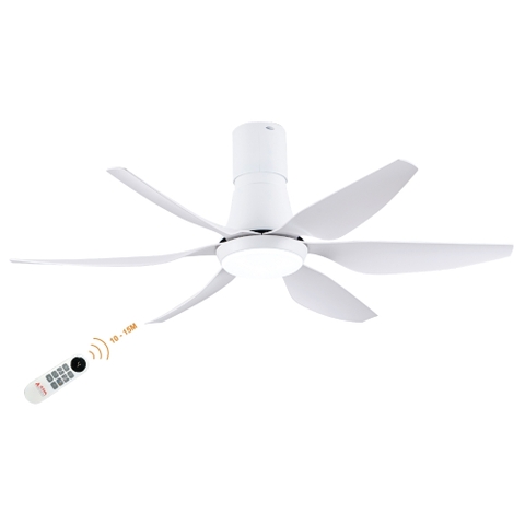 Quạt Trần Động Cơ DC Asia Lighting QT19-T (Màu Trắng Sang Trọng)