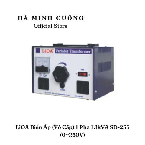 Biến Áp Vô Cấp LiOA SD 255