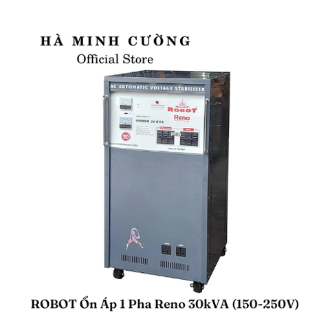 Ổn Áp Robot Reno 30KVA (150-250v) - Reno 818