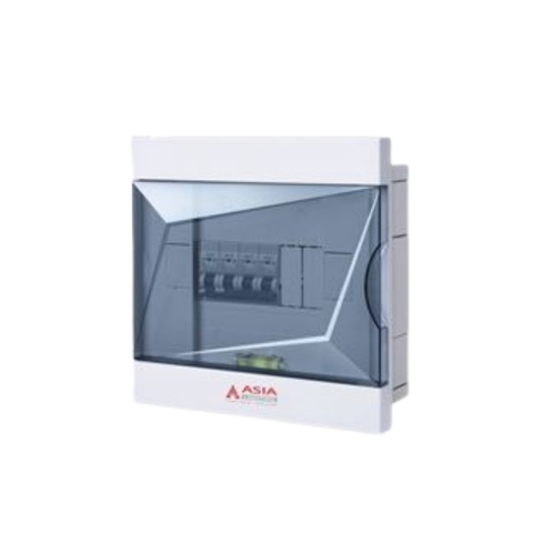 Tủ Điện Âm Tường Mặt Kính Trong Asia Lighting TDAT-KC-4-6