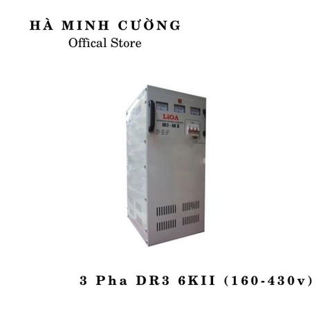 Ổn Áp LiOA 3 Pha DR3 6KII (160-430v)