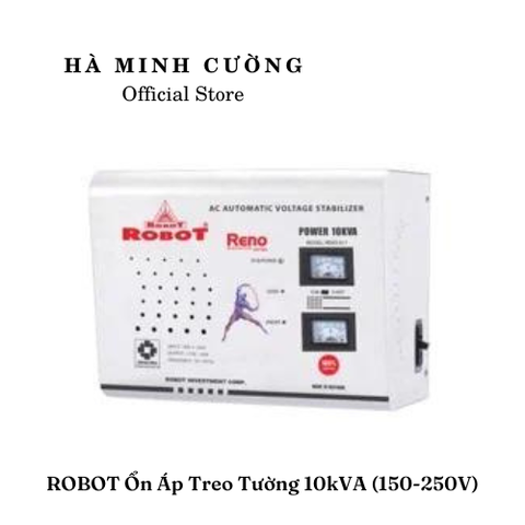 Ổn Áp Treo Tường Robot 10KVA (150-250v)