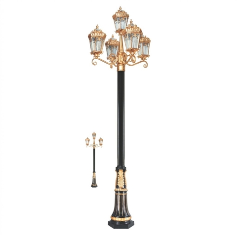 Đèn Cột Ngoài Trời Nam Long Netviet NVT 891/3 Và NVT 891/5