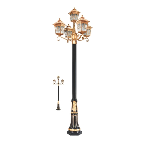 Đèn Cột Ngoài Trời Nam Long Netviet NVT 892/3 Và NVT 892/5