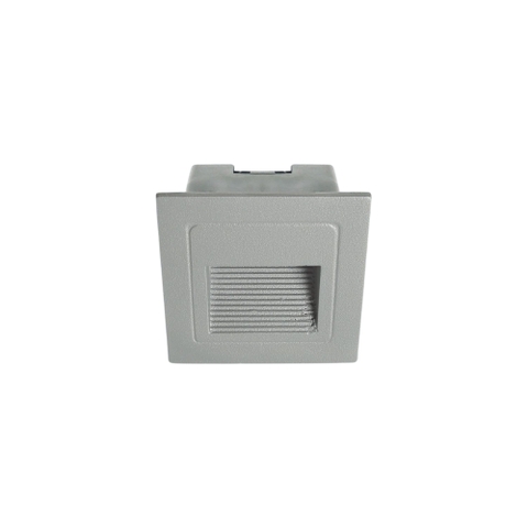 Đèn LED Âm Tường Cầu Thang Hành Lang Anfaco AFC ÂM TƯỜNG 009 XÁM LED 3W