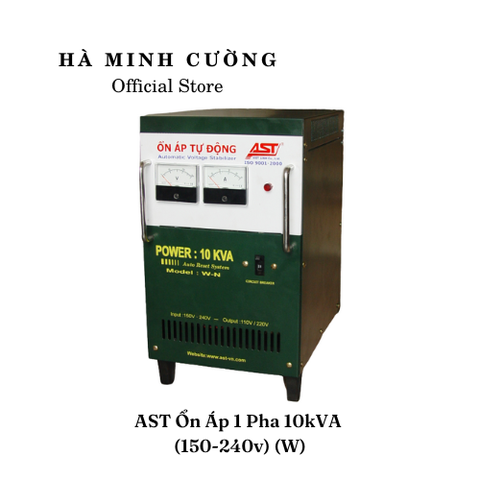 Ổn Áp AST 1 Pha 10KVA 150-240V