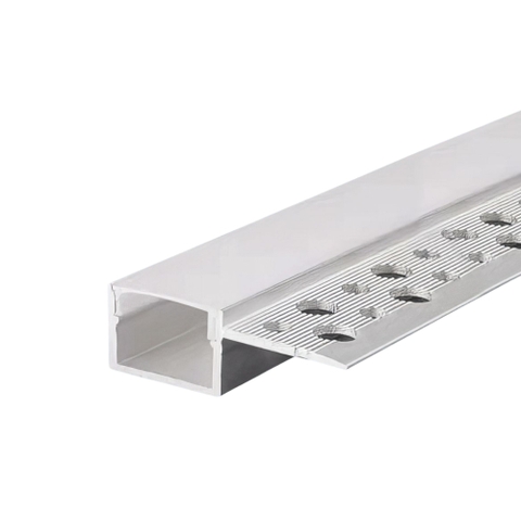 Phụ Kiện Đèn: Thanh Nhôm LED Định Hình Âm Viền Cao Cấp Anfaco A15 - 1 T
