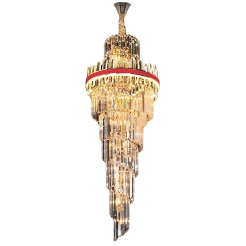Đèn Chùm Pha Lê Cầu Thang Nam Long Netviet NC 88588
