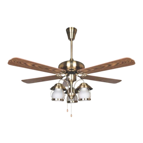 Quạt Trần Đèn Trang Trí Nam Long Netviet 5 Cánh NQ 50907