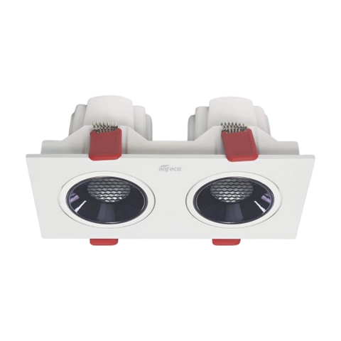 Đèn LED Downlight Âm Trần Mặt Vuông Chống Chói Bridgelux Inside Anfaco AFC 764/2 LED 7W