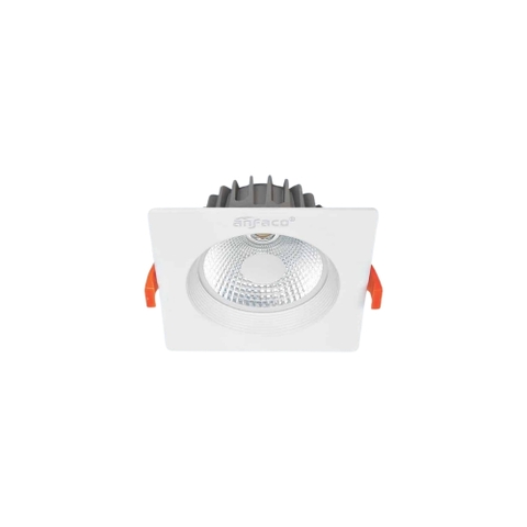 Đèn LED Downlight Âm Trần Mặt Vuông Chóa Parabol Hội Tụ Anfaco AFC 757/1 LED 12W