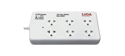 Ổ CẮM KÉO DÀI ĐA NĂNG - THẾ HỆ MỚI LiOA 6SS2.5-3N
