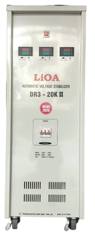 Ổn Áp LiOA 3 Pha DR3 20KII (160-430v)