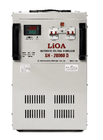 Ổn Áp LiOA 1 Pha 20KVA SH-20,000II NEW 2020 (150-250v) - Đồng hồ điện tử