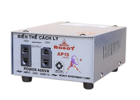 Biến Thế Cách Ly 1 Pha Robot 400VA