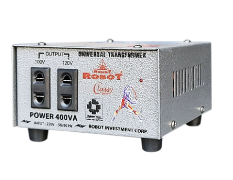 Biến Thế Đổi Điện 1 Pha Robot 400VA (Dây Đồng)