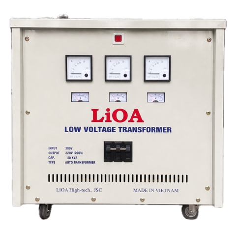 Biến Áp Đổi Nguồn Hạ Áp 3 Pha 560kva LiOA 3K562M2YH5YT (loại Tự ngẫu)