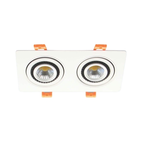 Đèn LED Downlight Âm Trần Đôi Xoay 360 Độ Góc Siêu Hẹp Anfaco AFC 756/2 LED 5W