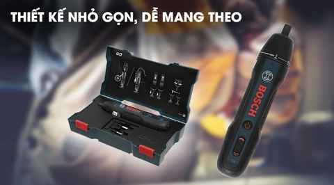 Máy Vặn Vít Dùng Pin Bosch Go Gen II (2 MŨI VÍT)