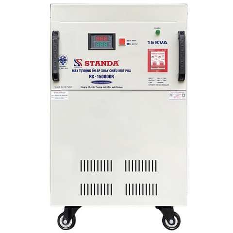 Ổn Áp Standa 1 Pha 15KVA RS-15000 DR (90V-250V)