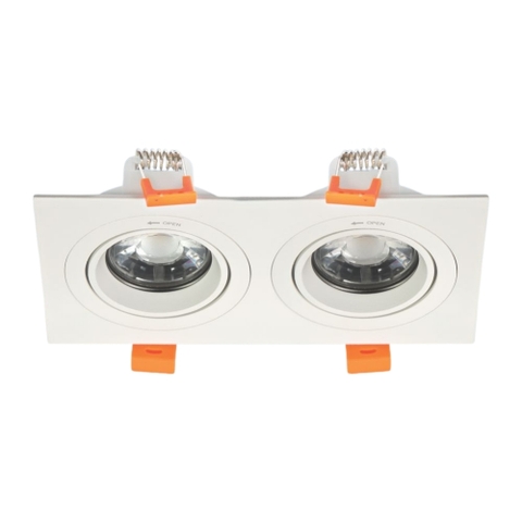 Phụ Kiện Đèn: Chóa Đèn Downlight Âm Trần MR16 Cao Cấp Anfaco AFC 388 T/2 - MR16