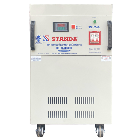 Ổn Áp Standa 1 Pha 15KVA RS-15000 DRI (50V-250V)