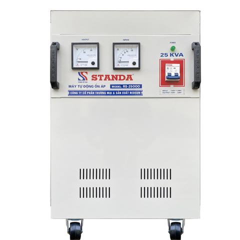 Ổn Áp Standa 1 Pha 25KVA RS-25000 (150V-250V)