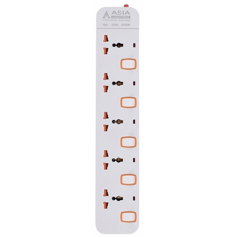 Ổ Cắm Đa Năng Liền Dây Asia Lighting ODN5-3M / ODN5-5M