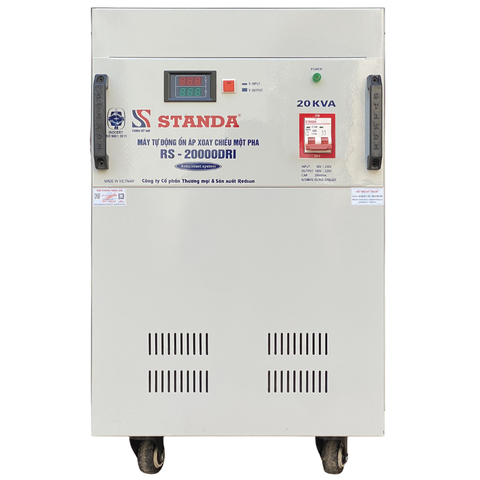 Ổn Áp Standa 1 Pha 20KVA RS-20000 DRI (50V-250V)