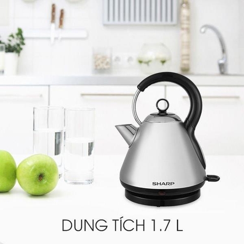 Bình Đun Siêu Tốc 1.7 Lít Sharp EKJ-17VSD-ST