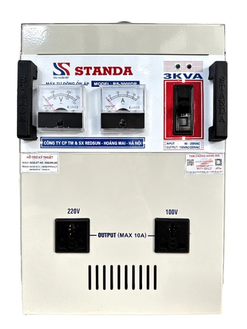 Ổn Áp Standa 3kVA ST-3000DR